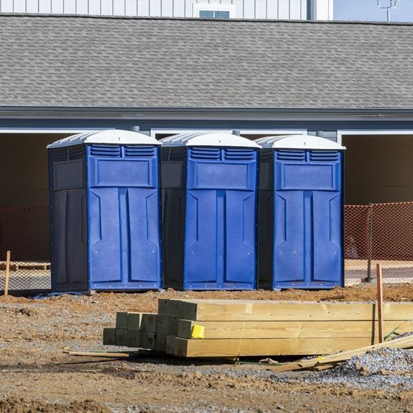 Heavy-duty construction site porta potty in Batesville, Arkansas
