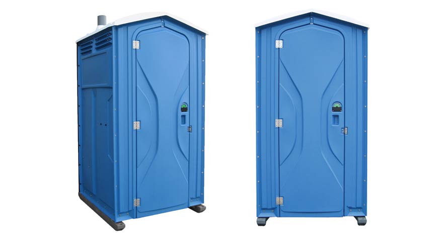 Long-term porta potty units on site in Batesville, Arkansas